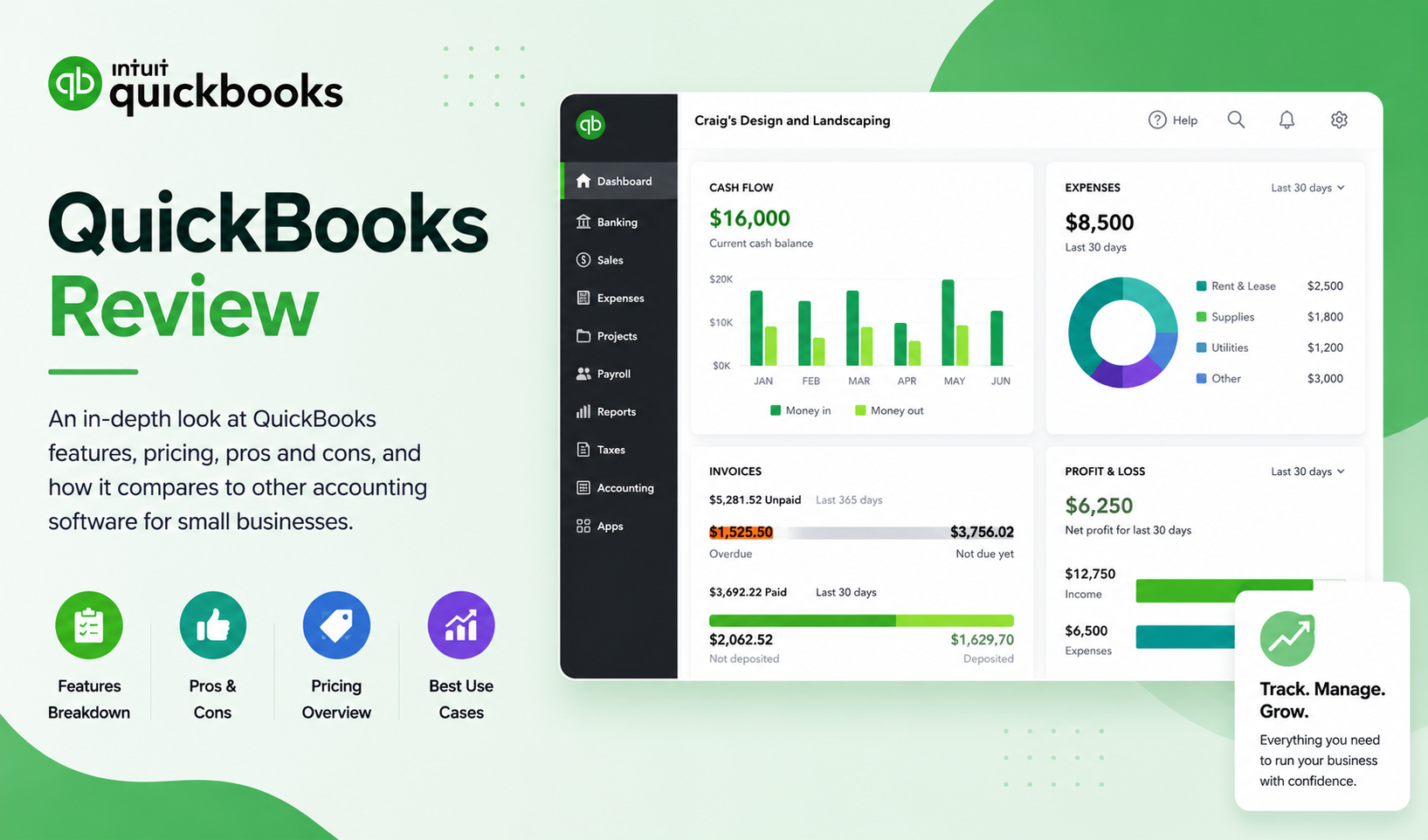 How to Use QuickBooks to Turbocharge Your Small Business: A Complete Review, Quick Start Guide, and Expert Tips