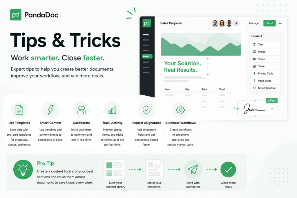 PandaDoc review 2026 – document automation, e-signature software, and proposal management platform for small business
