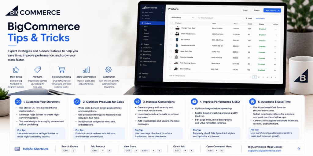 BigCommerce review – ecommerce platform pricing, B2B features, and multi-channel selling for small business