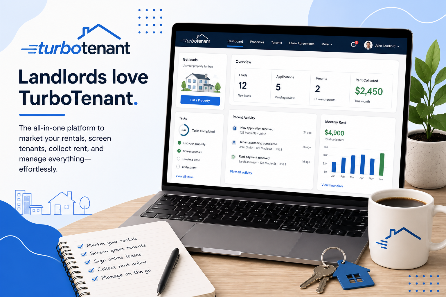 TurboTenant Review: The Rental Management Platform That’s Actually Free — Here’s the Data