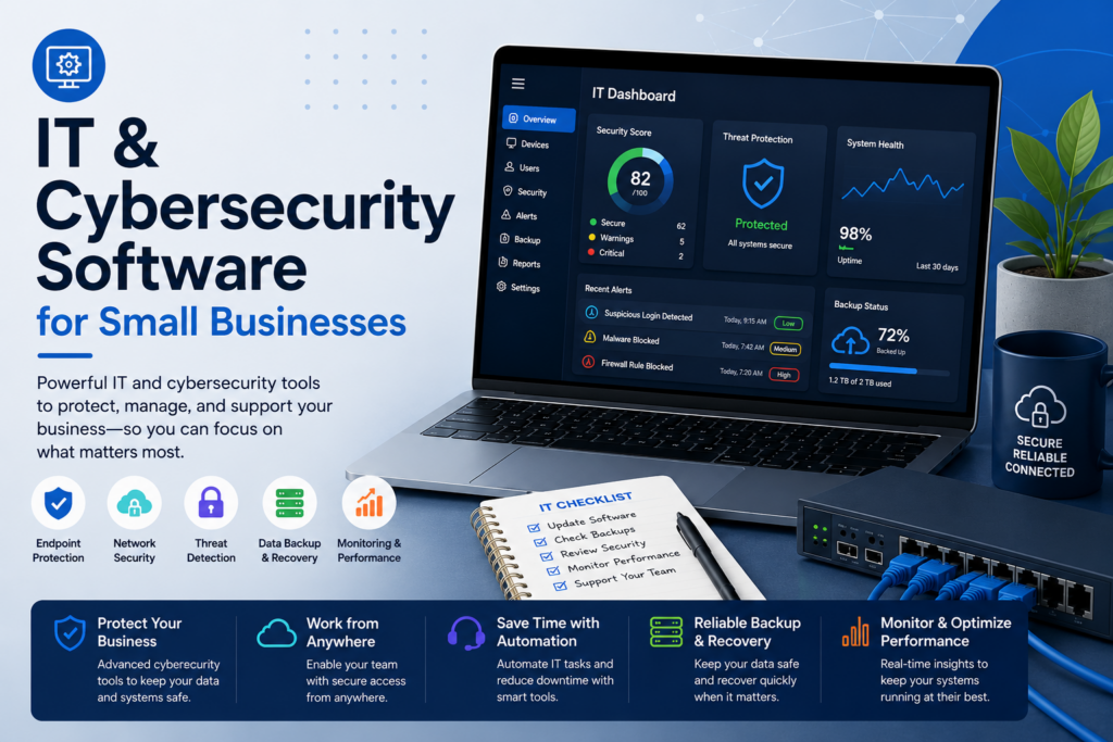 IT & Cybersecurity Software for Small Businesses​